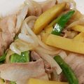 kimimaruo's cooksnap of when they made じゃがいもと豚肉の甘辛炒め.