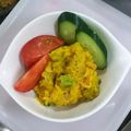 ビール飲みた～い's cooksnap of when they made ♫かぼちゃとアボカドの粒マスタードサラダ.