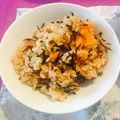 Walnut1107's cooksnap of when they made ひじきの炊き込みご飯 ＊.