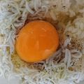 クック0JCX0J☆'s cooksnap of when they made オリーブオイルの☆しらす卵かけご飯☆.