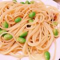 夢麗翔望mama's cooksnap of when they made 梅 and 枝豆 * * パスタサラダ.