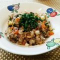 あーこ姐's cooksnap of when they made ぬか漬け野菜の玄米炒飯.