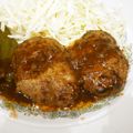 のかまるこ's cooksnap of when they made 我が家のハンバーグ♪（基本形）.