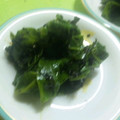 レモンティー0405's cooksnap of when they made つるむらさきのメープルゴマ和え.
