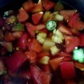 ☆たけきのこ☆'s cooksnap of when they made オクラとトマトのスープ.