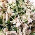 チャンカネ's cooksnap of when they made 簡単！お腹も満足のカイワレたらマヨサラダ.