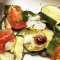 岡藤とろろ's cooksnap of when they made 夏野菜のシンプルチーズ焼き.