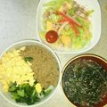 マサール0311's cooksnap of when they made 鶏そぼろの三色丼.
