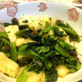 ごろうまるママ's cooksnap of when they made 簡単！イカと小松菜のバター醤油炒め.