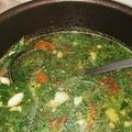 クック3RRTAU☆'s cooksnap of when they made モロヘイヤスープ。アスリート版.