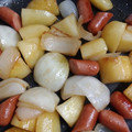 くぴりぃ～まん's cooksnap of when they made ポテトとソーセージのバター醤油炒め.
