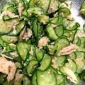 くららママ♡'s cooksnap of when they made 簡単サラダ♪『ツナ★きゅーり』.