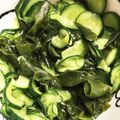 クックA1C0I3☆'s cooksnap of when they made キュウリとワカメの酢の物.