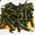 かおりん36's cooksnap of when they made ピリ辛！空芯菜のにんにく炒め.