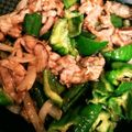 ショコラックマ's cooksnap of when they made 豚肉とピーマンのオイスターソース炒め.