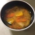 おみつ☻'s cooksnap of when they made かぼちゃと玉ねぎと人参のお味噌汁.