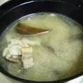 shouko's cooksnap of when they made こってり味☆ベーコンとなすの味噌汁.