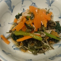 ☆baobab☆'s cooksnap of when they made みずの実と青菜のさっぱり和え.