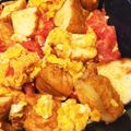 shokotang's cooksnap of when they made 和風？洋風？？魚河岸あげで♪トマト卵とじ.