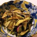 junie_tomo's cooksnap of when they made 茄子と茗荷の塩もみ.