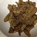 marica猫's cooksnap of when they made ごぼうと豚肉の甘辛.