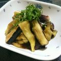 toccot's cooksnap of when they made シンプルで簡単！レンジなすのポン酢あえ.