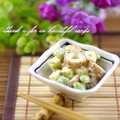 ramuneᐝiRo's cooksnap of when they made 簡単つまみ♪ちくわと枝豆のサラダ.