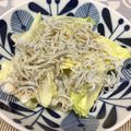 クック3MR0NR☆'s cooksnap of when they made レタスとしらすのサラダ.