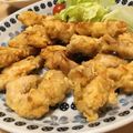 パフェうさこ♪'s cooksnap of when they made むね肉で楽々ジューシーフライドチキン.