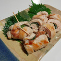 ひーにゃん♪'s cooksnap of when they made 簡単♪ササミと梅しそ巻き焼き.