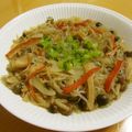 もんしゅしゅ's cooksnap of when they made カニカマ入り★春雨のオイスターソース炒め.