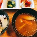 ささなお's cooksnap of when they made 天ぷらリメイク☆簡単おかず味噌汁.