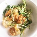 ちびまめママ◎'s cooksnap of when they made ベビーホタテと水菜のガーリック炒め。.