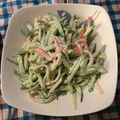 ﾁｬﾋﾞｨLOVE's cooksnap of when they made 簡単☆おつまみ☆カニカマ胡瓜.