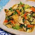 うに子's cooksnap of when they made 絶品！鶏むね肉のオイスターニラ玉野菜炒め.