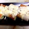 らむちびた's cooksnap of when they made 呑兵衛さんのちくわアスパラのチーズ焼き.