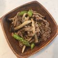 STfam's cooksnap of when they made 【簡単】牛肉とアスパラのガーリック炒め.