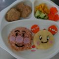 ☆南斗最後の将☆'s cooksnap of when they made ２歳のバースデープレート.