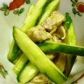 はぴらかぴばら's cooksnap of when they made きゅうりとトリムネの梅中華あえ。.