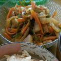 あんころぴ｡・:＋°'s cooksnap of when they made 豚肉と細切り昆布の炒め煮.
