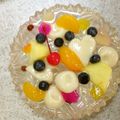 昇父さん's cooksnap of when they made フルーツともちもち豆腐入り白玉かき氷.