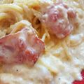 chaganicof's cooksnap of when they made 簡単♪チーズたっぷり♥濃厚カルボナーラ.