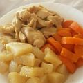 りれぽん's cooksnap of when they made 圧力鍋で簡単♪鶏むねと根菜の生姜味噌煮.