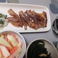 よちりん's cooksnap of when they made 脂を落としてカリカリな　豚トロ焼き.