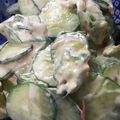 ゆきひろいち's cooksnap of when they made オクラと胡瓜のマヨポンおかか和え.