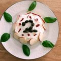 茶々♡小豆's cooksnap of when they made 犬用誕生日ケーキ.