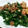 あぃのすけ's cooksnap of when they made 鶏肉の甘辛炒め&うまい菜炒め.