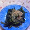 のじまさん's cooksnap of when they made ☆超簡単☆春菊のおひたし.