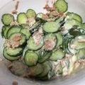 おチョコの黒ぢょか's cooksnap of when they made キュウリとシーチキンのマヨネーズ和え.