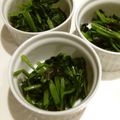 ちえぞ〜's cooksnap of when they made ほうれん草のおひたし☺こんな食べ方も♪.